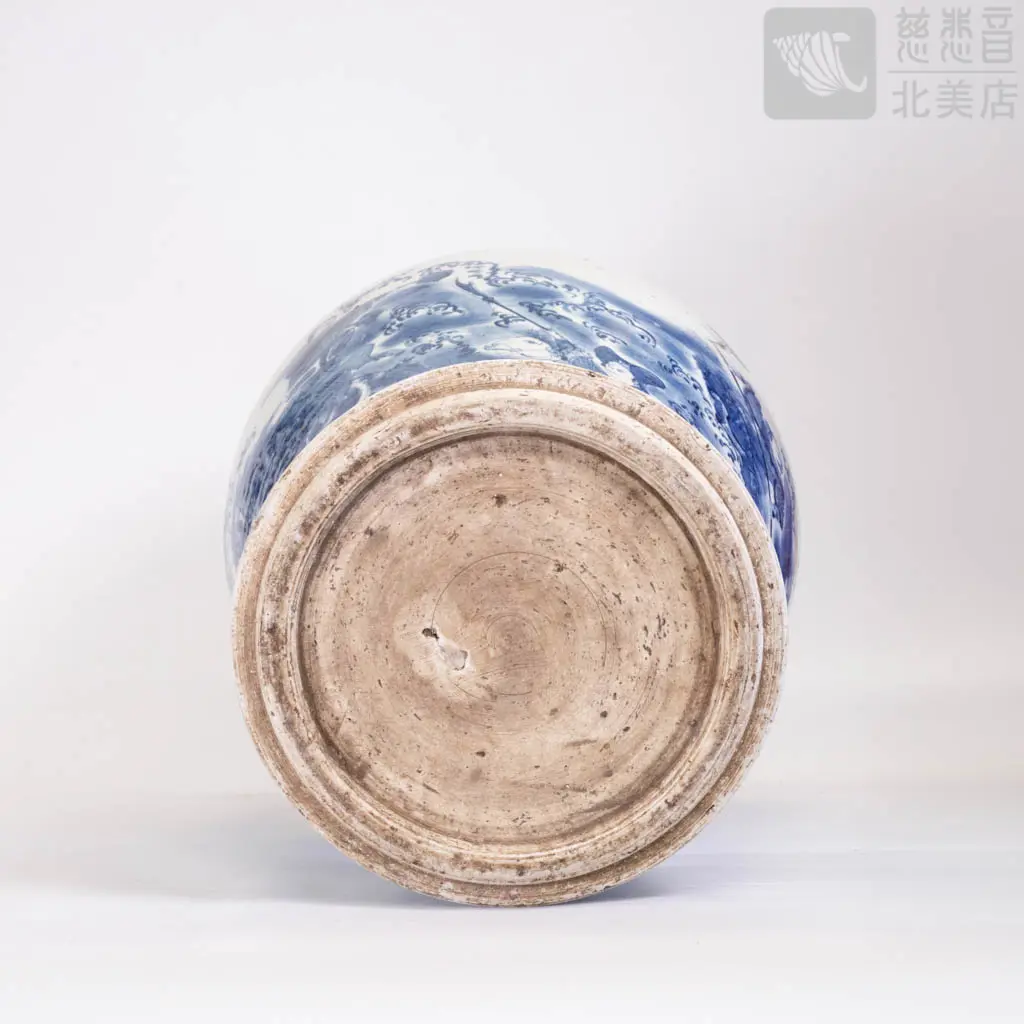 Mid-Early Ming Dynasty Blue and White General Jar —— Grandmaster JinBodhi's Collection
