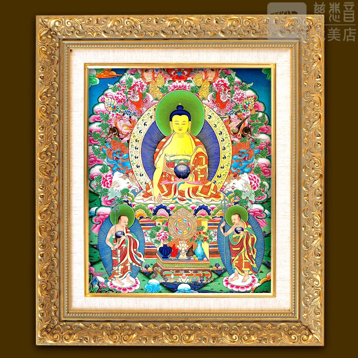 Sakyamuni Buddha Thangka (L)